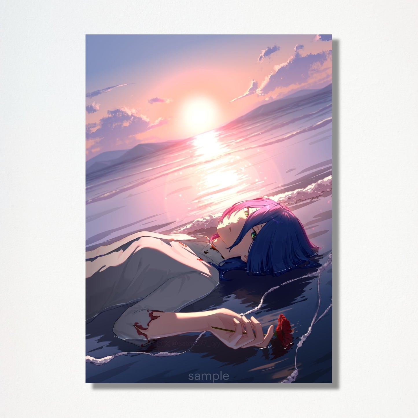 Reze by the sea Print