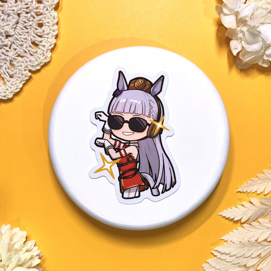 Umamusume Stickers (Golshi, Rice, Teio, McQueen, Urara, Bakushin)