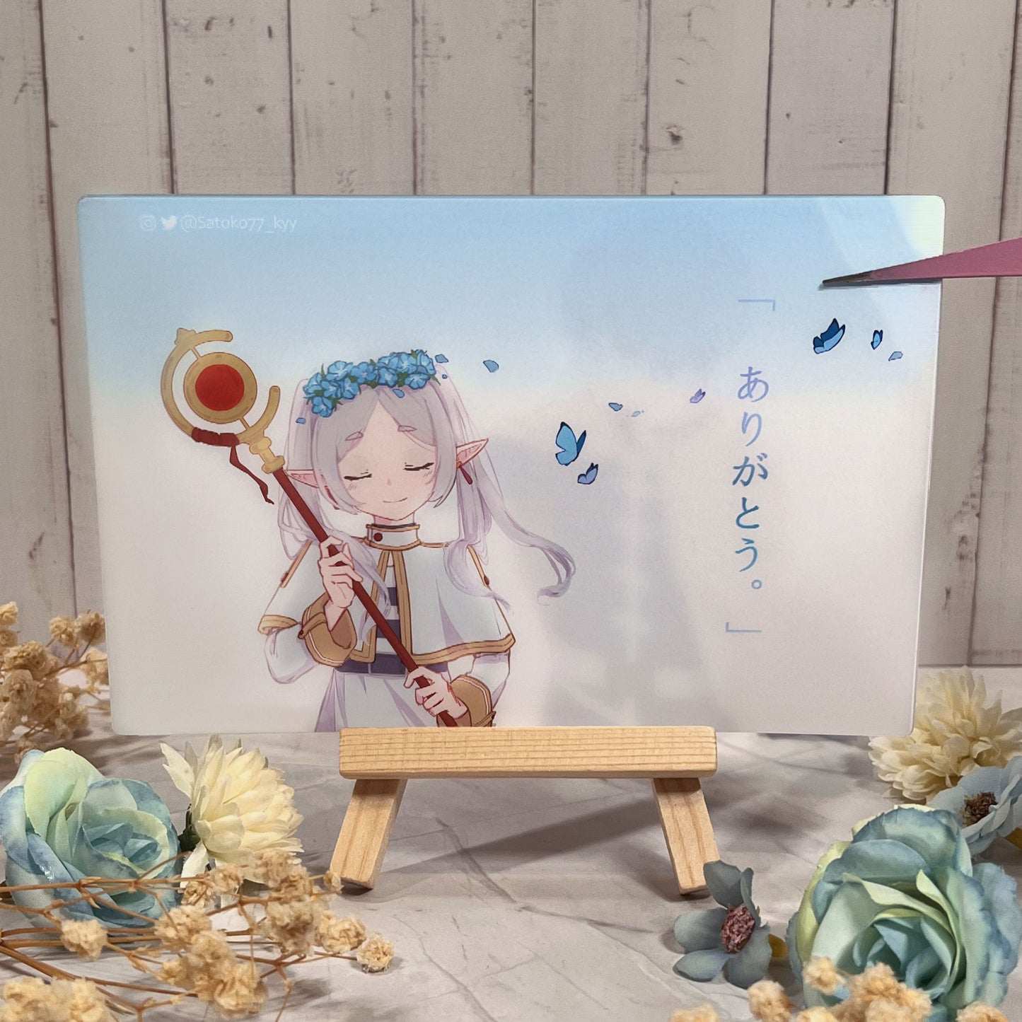 Frieren Himmel Lenticular Card