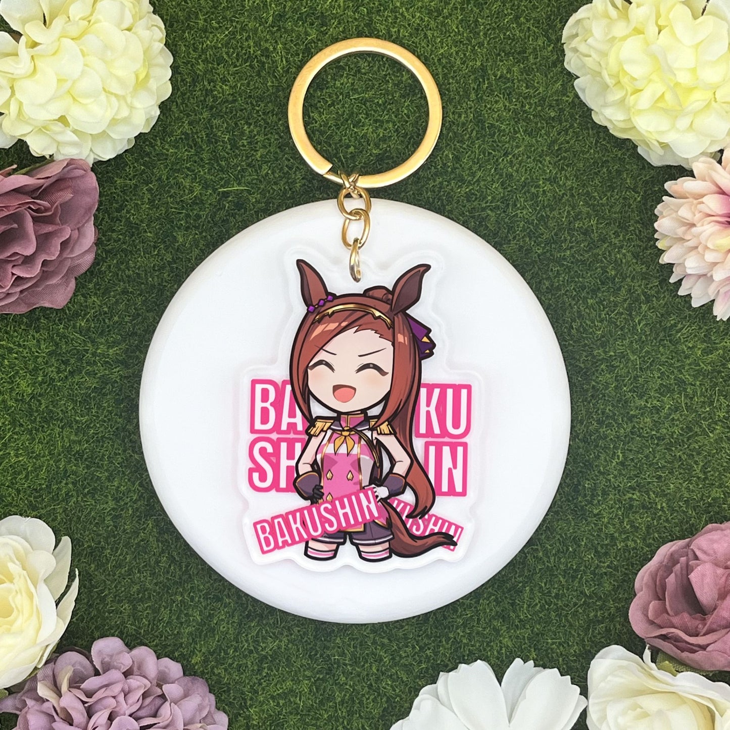 [Uma] Sakura Bakushin O Keychain