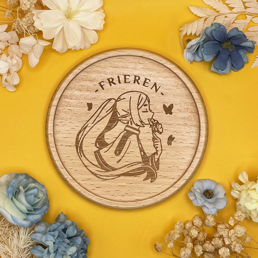 Frieren Wood Coaster