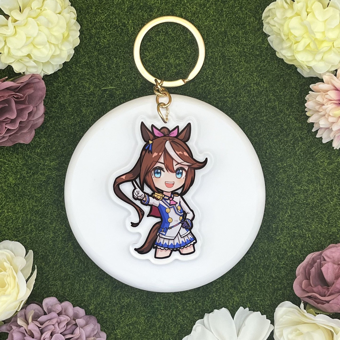 [Uma] Tokai Teio Keychain