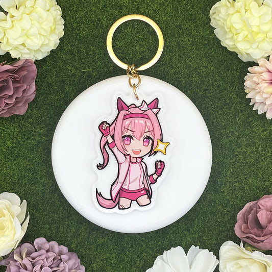 [Uma] Haru Urara Keychain